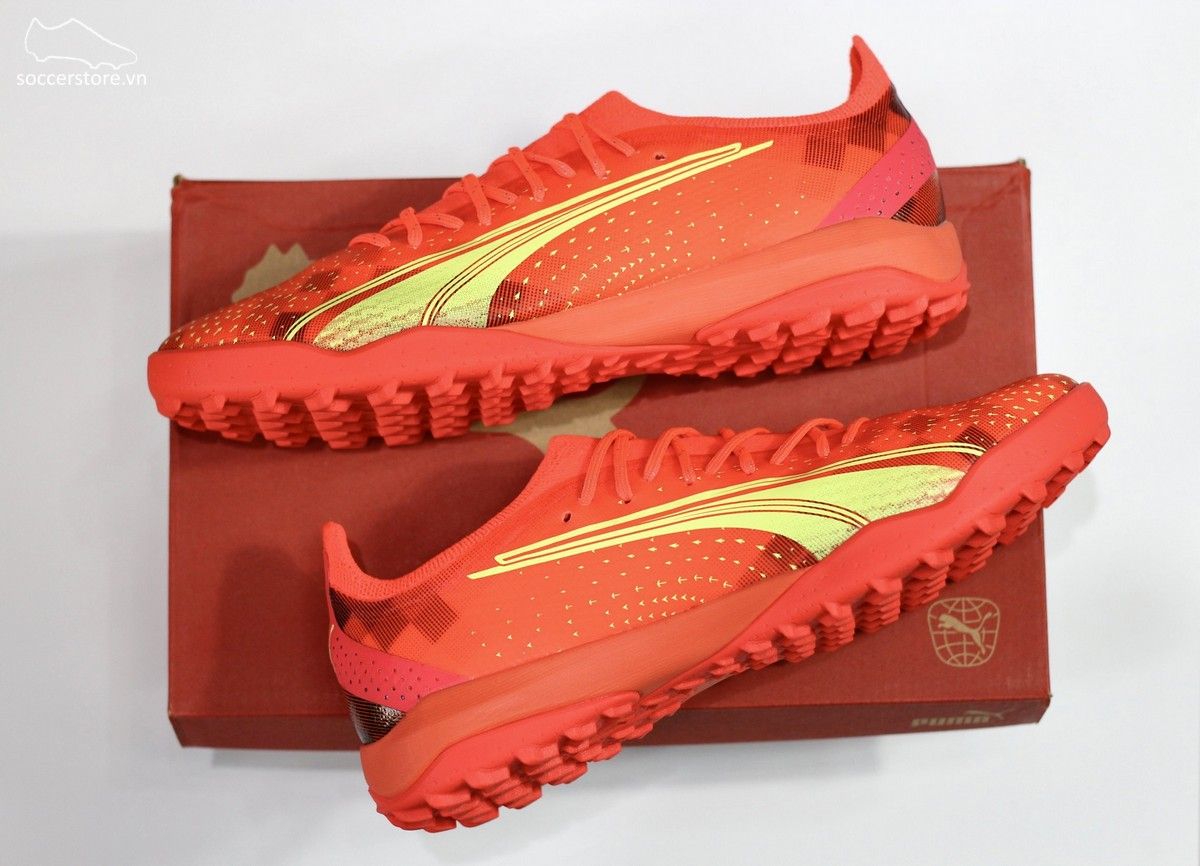 Puma Ultra Ultimate Cage TF World Cup 2022 màu đỏ cam - 106893-03