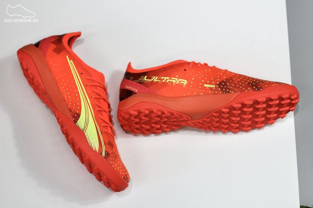Puma Ultra Ultimate Cage TF World Cup 2022 màu đỏ cam - 106893-03