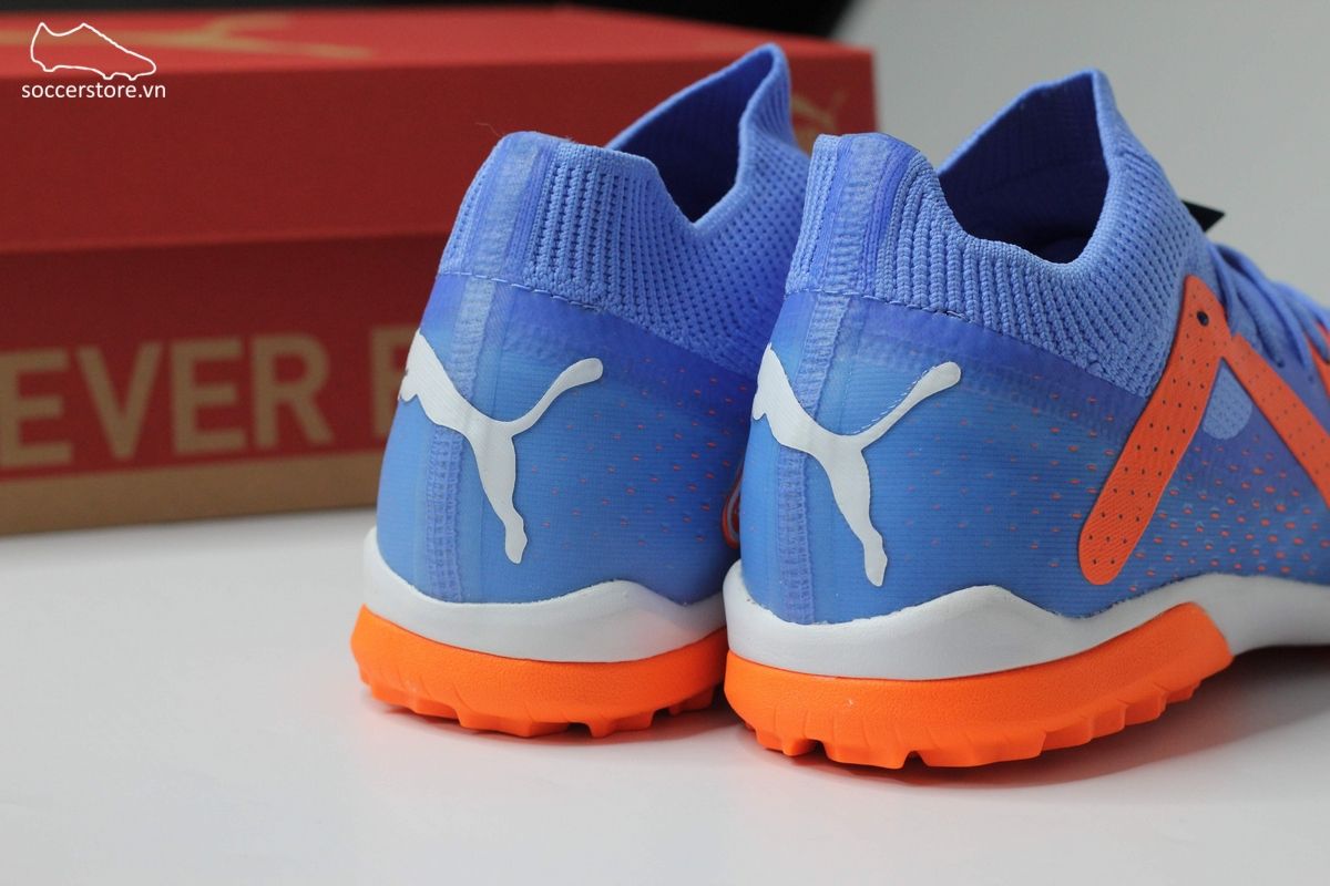 Puma Future Match TF màu xanh blue cam 107184-01