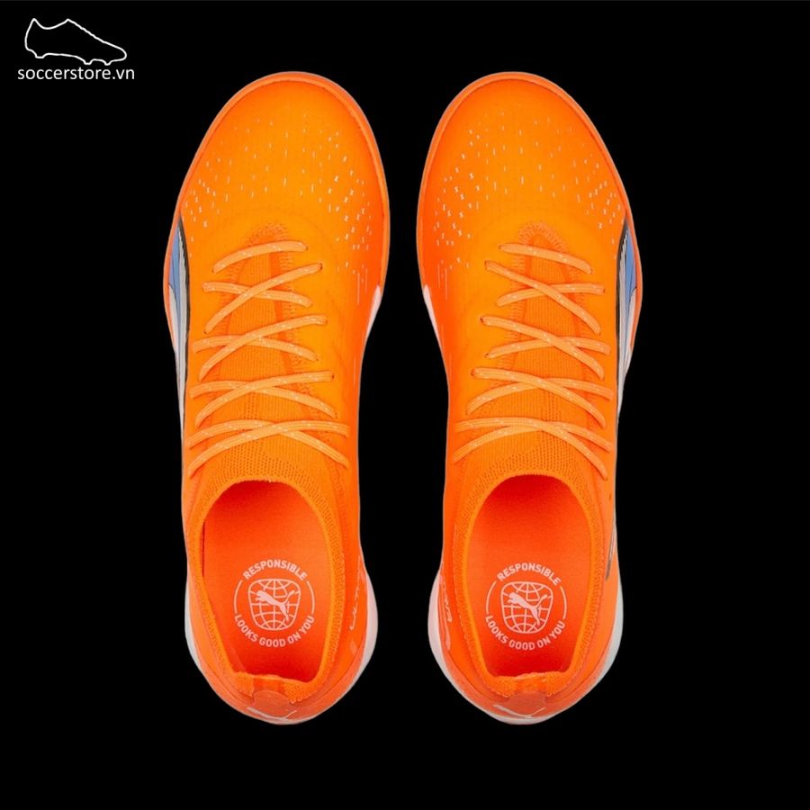 Puma Ultra Ultimate Cage TF Supercharge pack màu cam - 107210-011