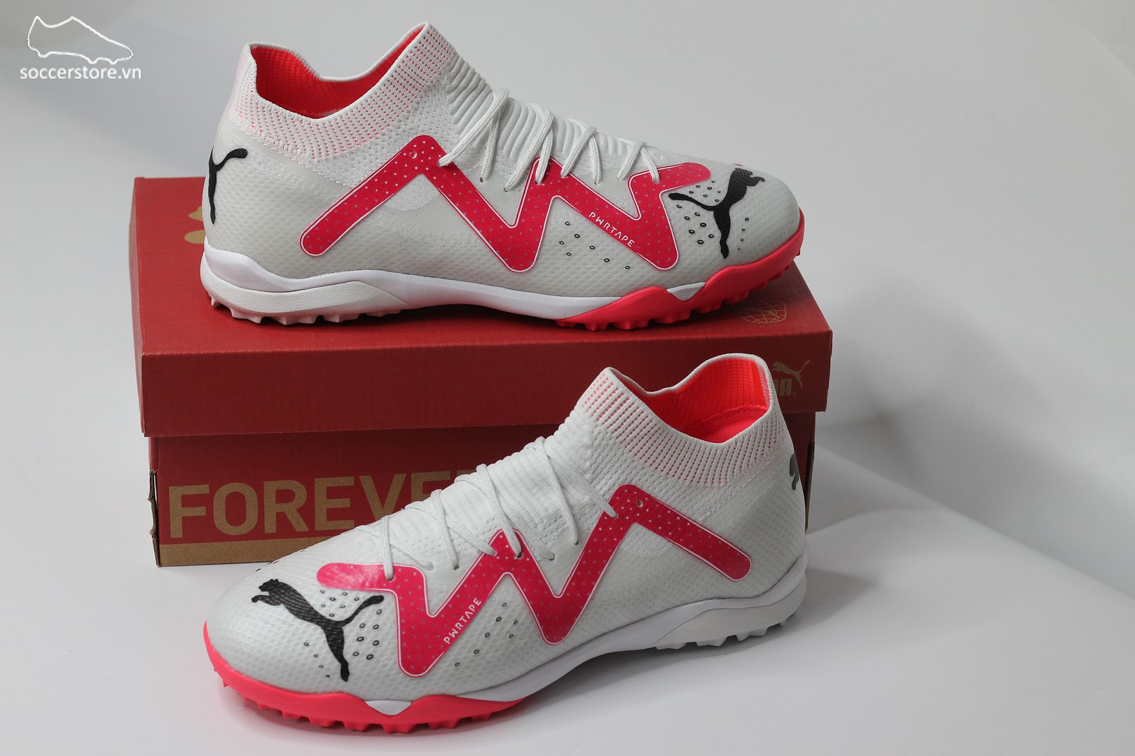 Puma Future Ultimate Cage TF Breakthrough pack màu trắng đỏ 107364-01