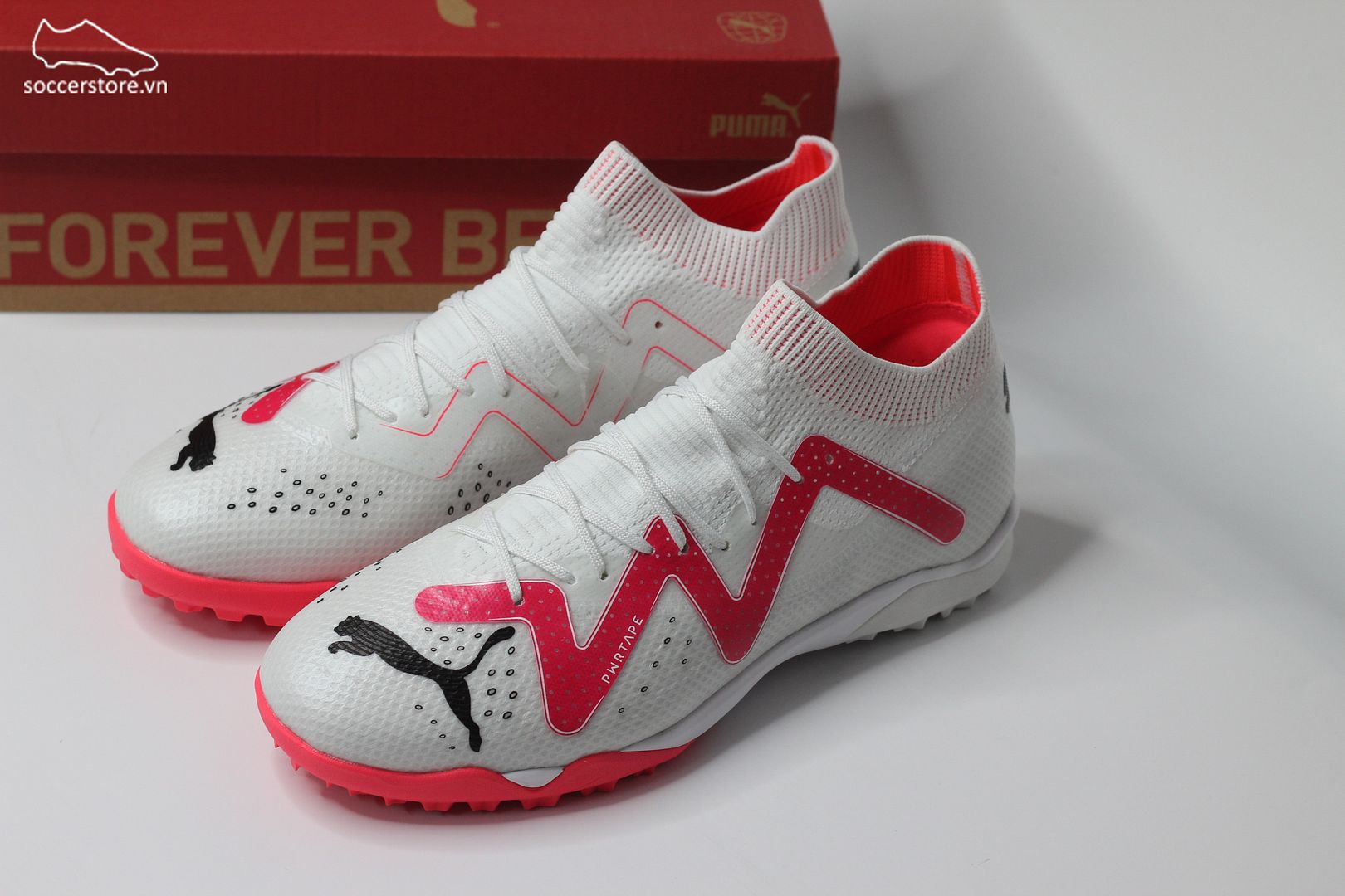 Puma Future Ultimate Cage TF Breakthrough pack màu trắng đỏ 107364-01