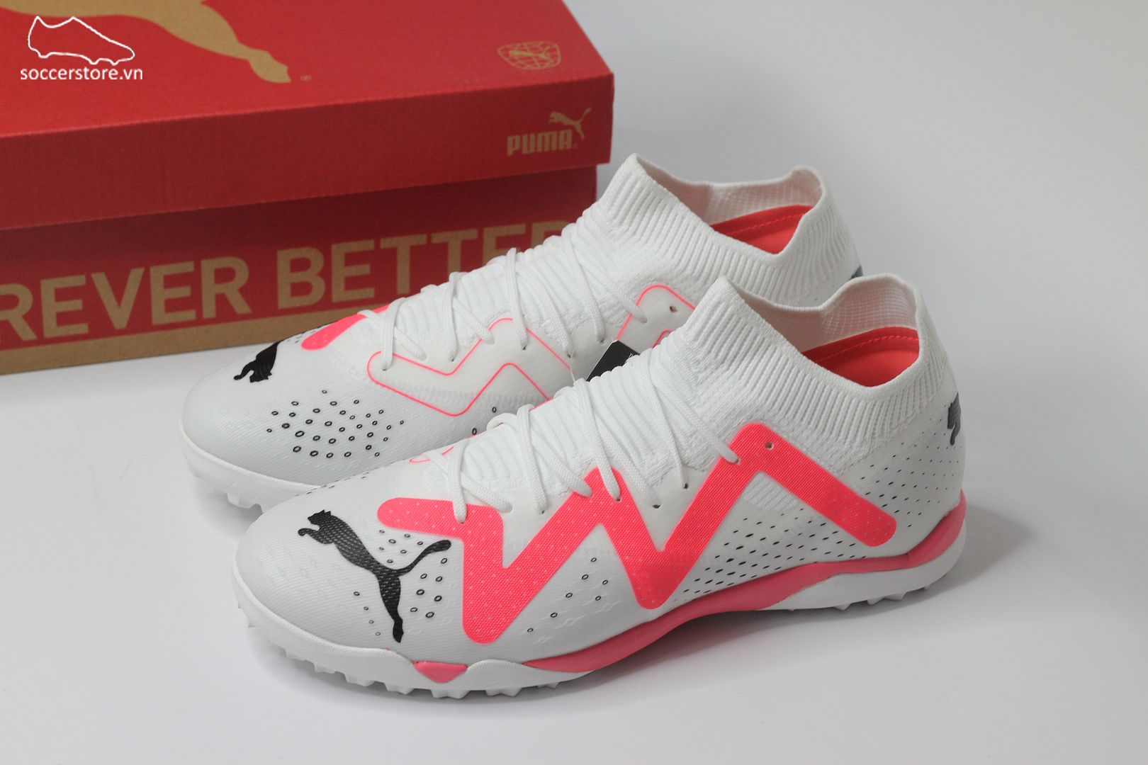 Puma Future Match TF Breakthrough pack màu trắng đỏ - 107374-01