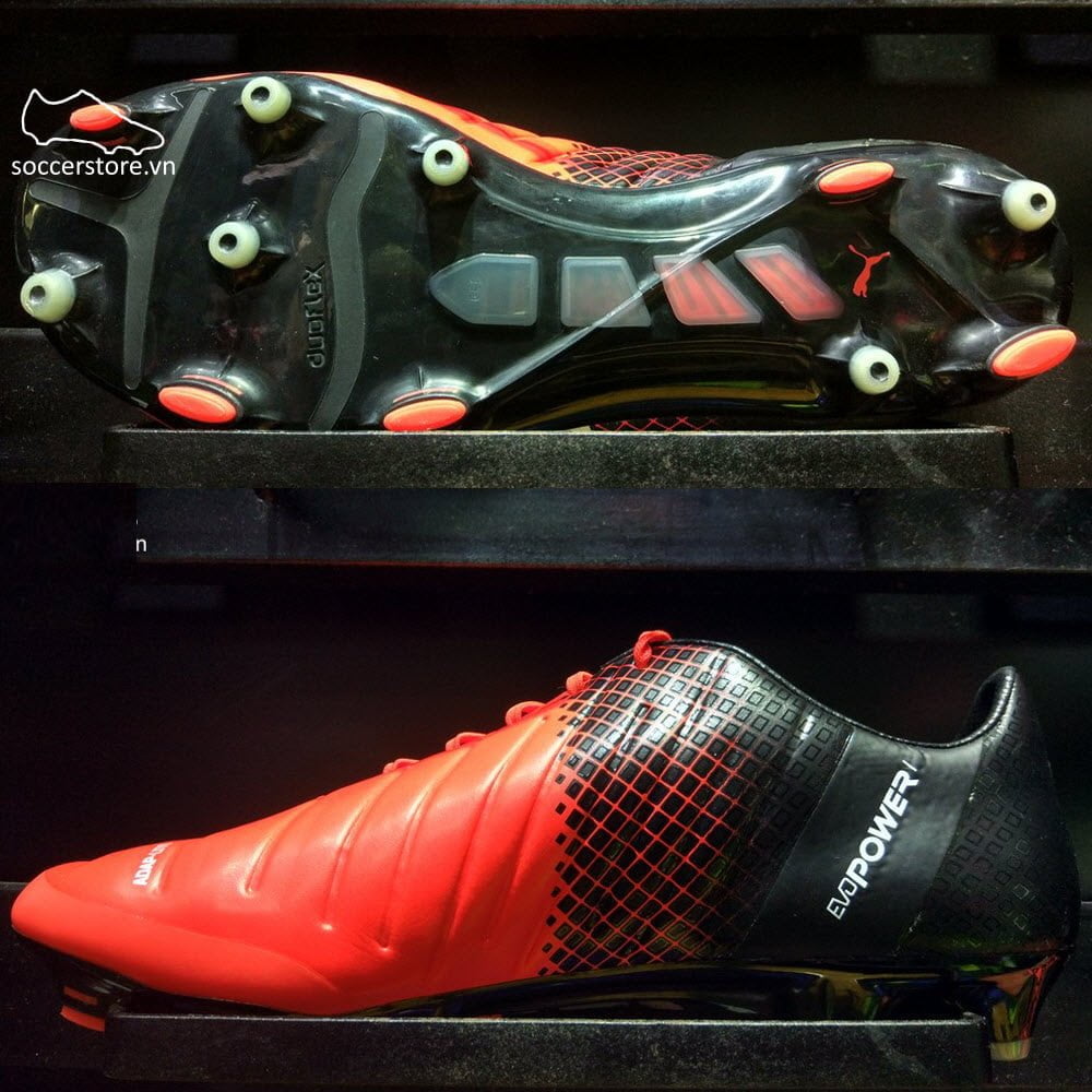 Puma evoPOWER 1.3 FG- Red Blast/ Puma White/ Puma Black 103581-03