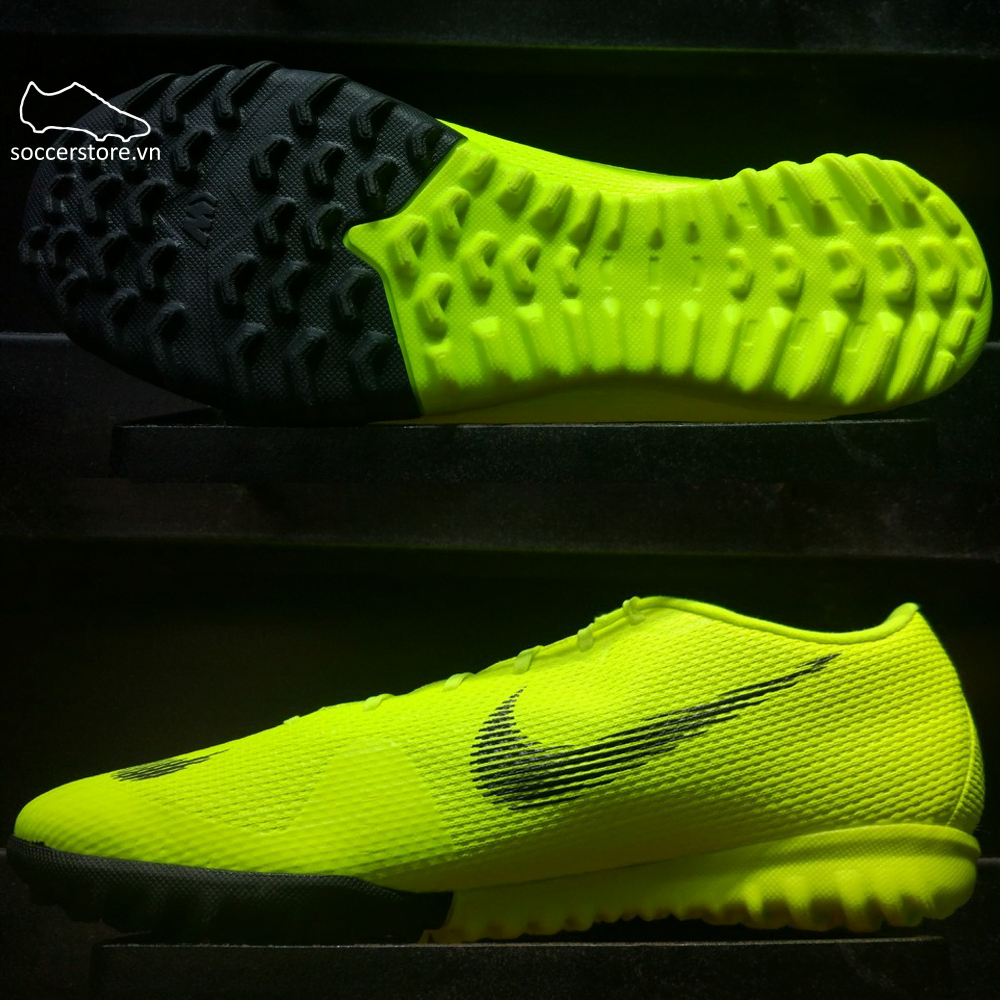 Nike Mercurial Vapor Fury XII Academy TF- Volt/ Black AH7384-701