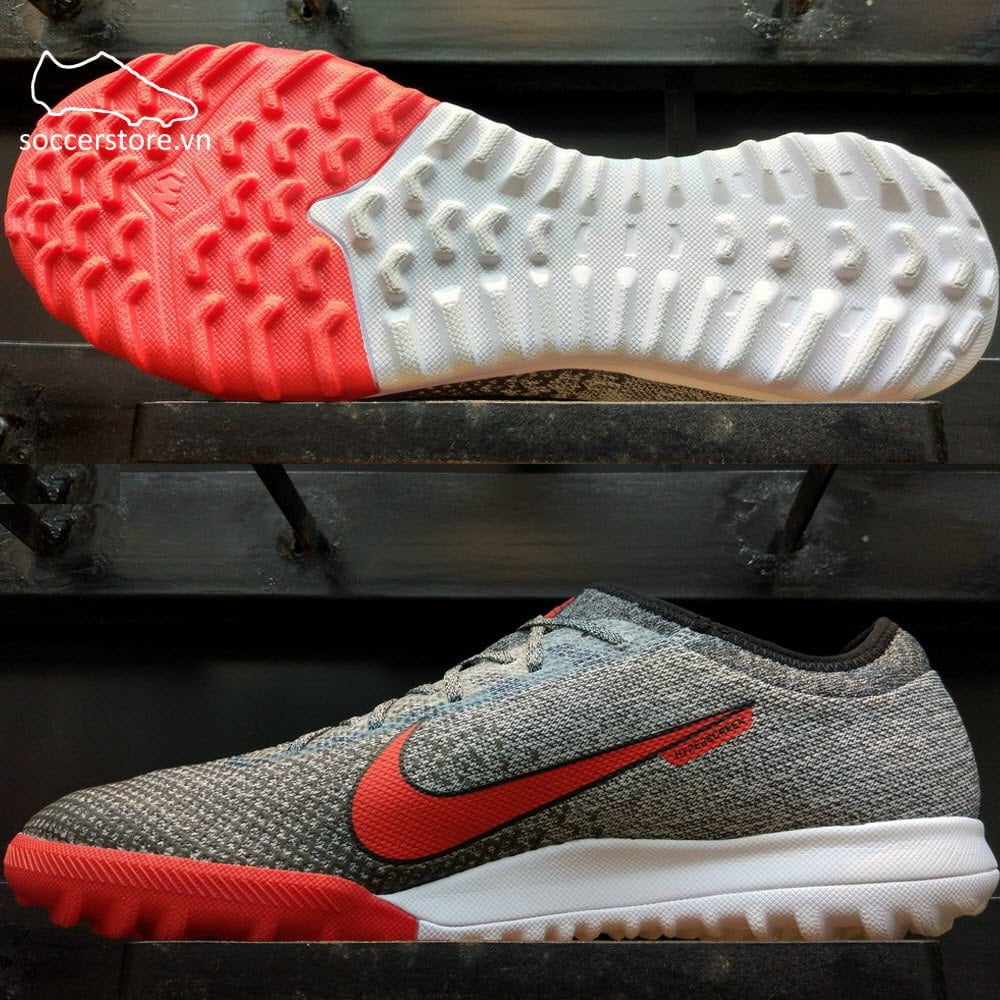 Nike Mercurial Vapor XII Pro Neymar TF- White/ Challenge Red/ Black AO4703-170