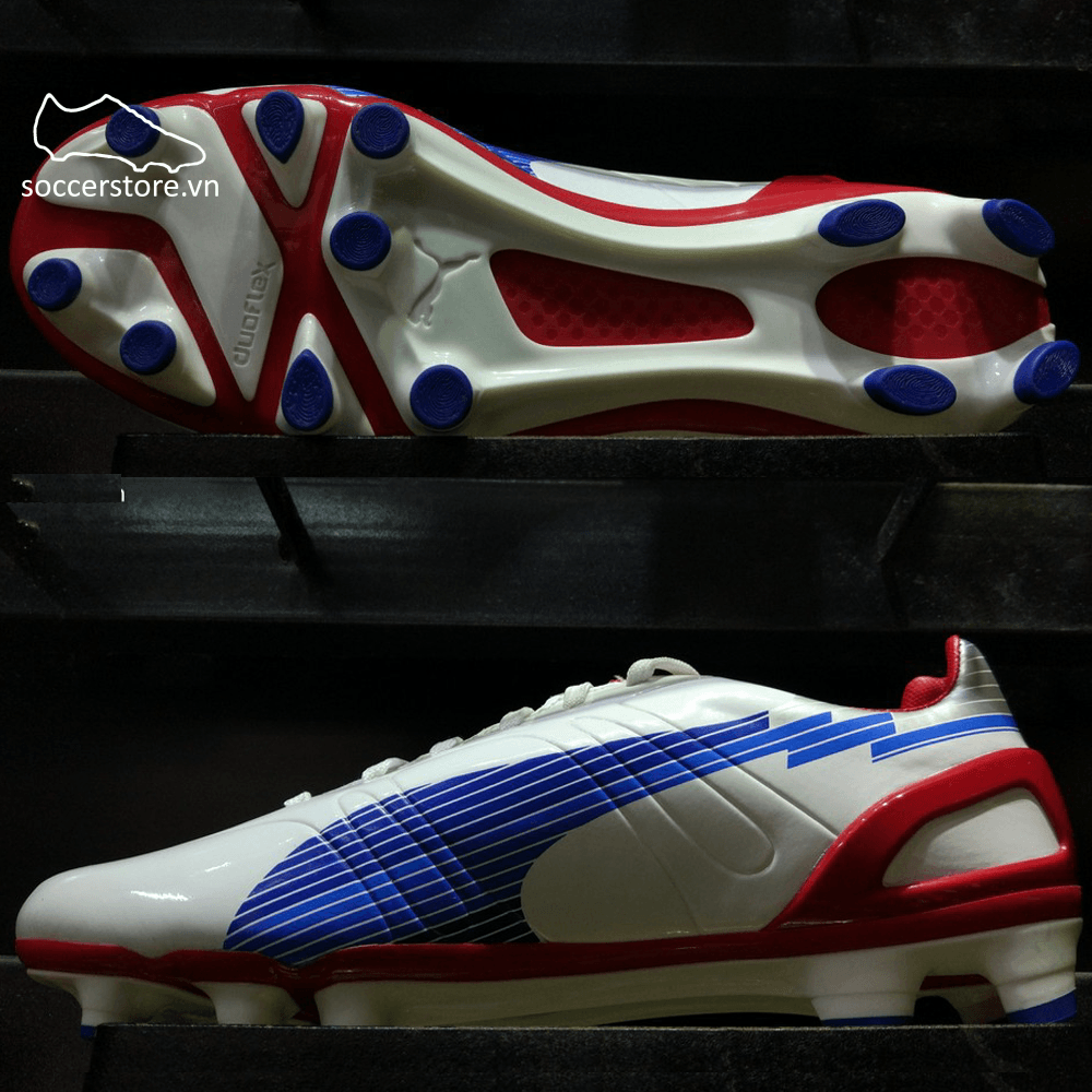 Puma Evospeed 3 FG-102578-01 White/ Limoges/ Red