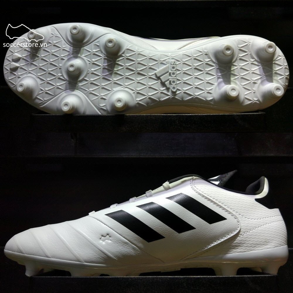 Adidas Copa 18.3 FG- White/ Core Black/ Tactile Gold Metallic BB6358