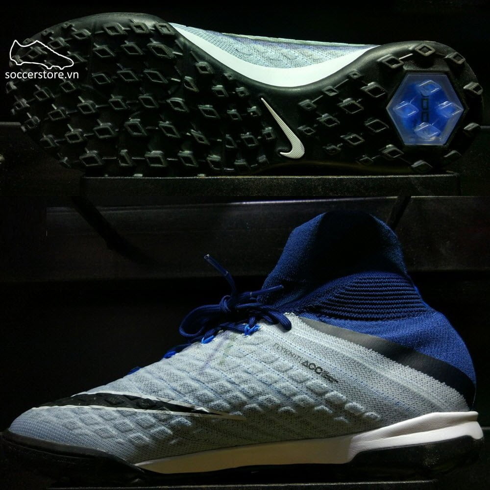 Nike HypervenomX Proximo II DF TF- Brave Blue/ Black/ Photo Blue 852576-404