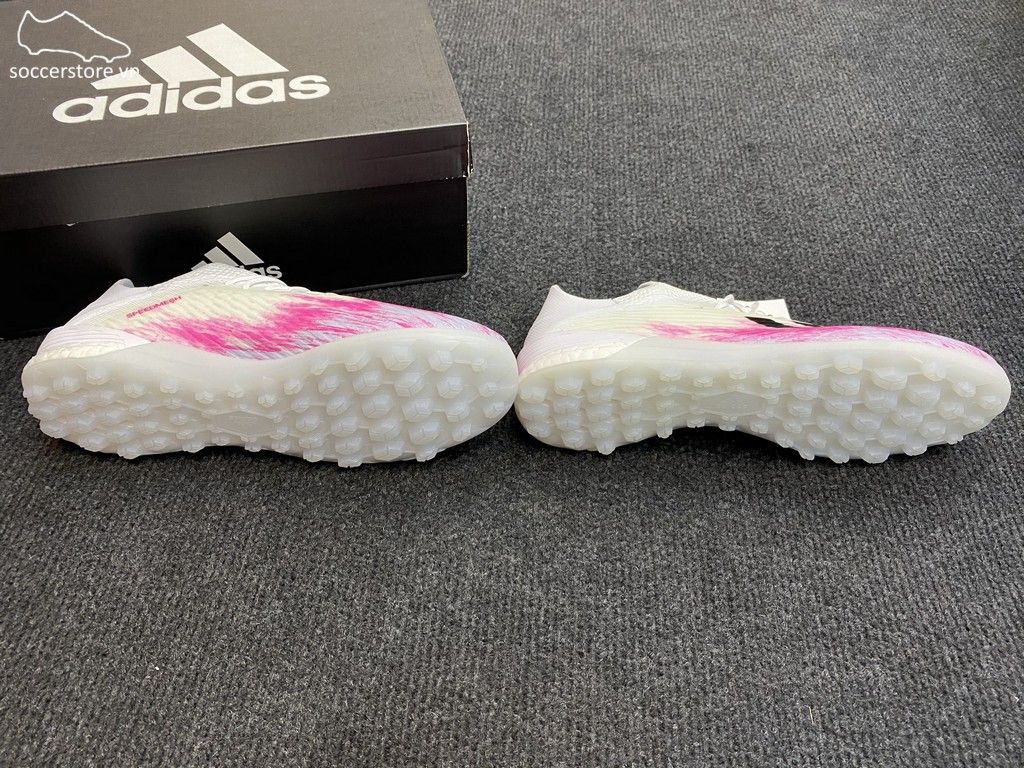 Adidas X 19.1 TF Uniforia - White/ Core Black/ Shock Pink EG7135