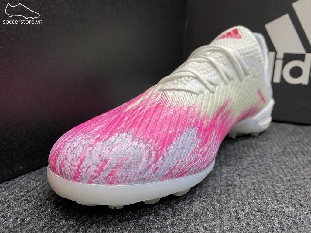 Adidas X 19.1 TF Uniforia - White/ Core Black/ Shock Pink EG7135