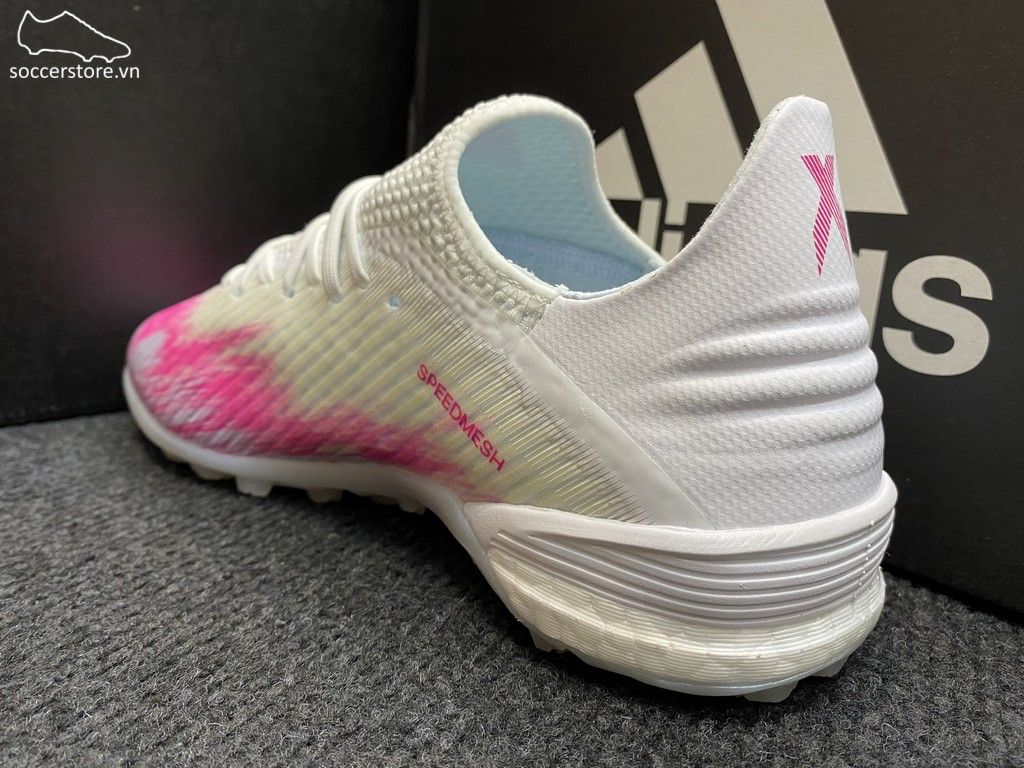 Adidas X 19.1 TF Uniforia - White/ Core Black/ Shock Pink EG7135