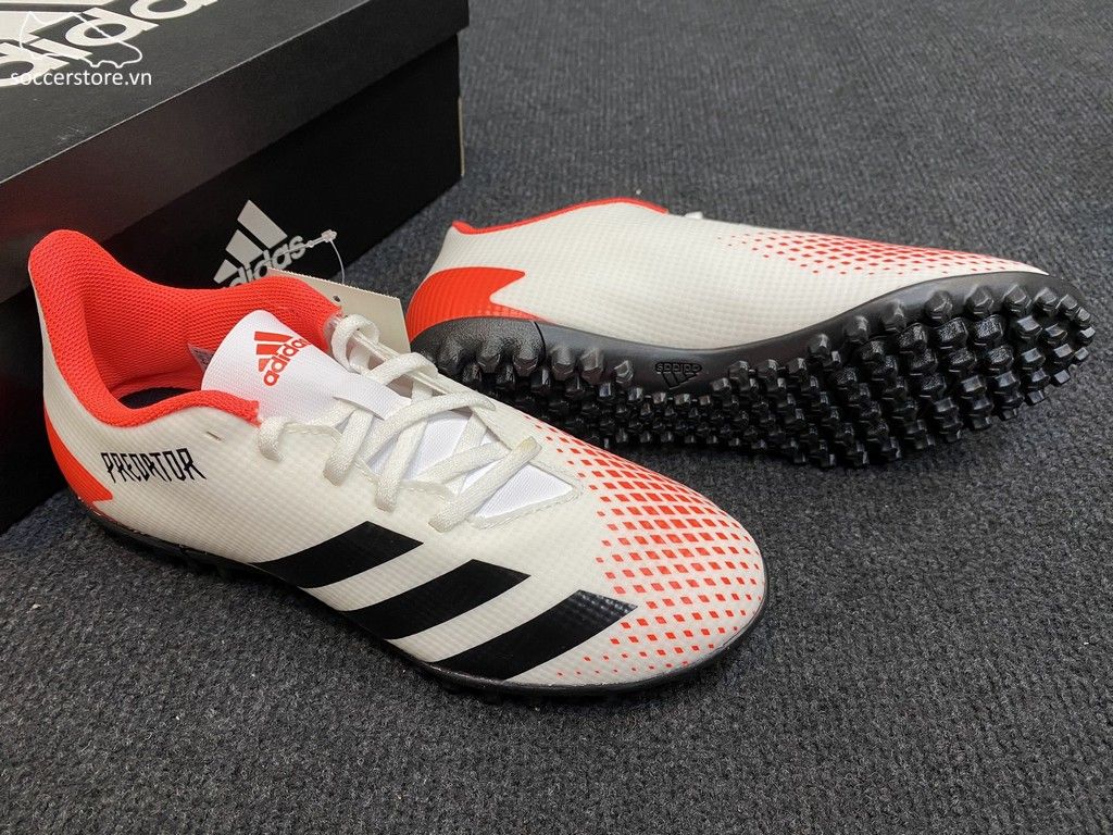 Adidas Predator 20.4 TF Uniforia- White/ Core Black/ Pop EG0925