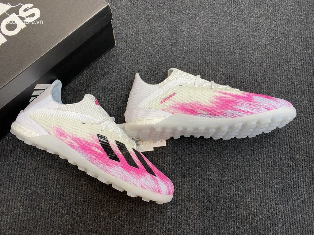 Adidas X 19.1 TF Uniforia - White/ Core Black/ Shock Pink EG7135