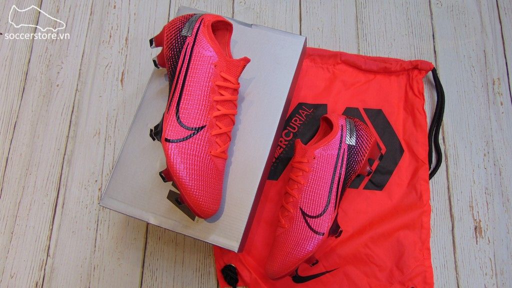 Nike Mercurial Vapor XIII Elite FG- Laser Crimson/ Black AQ4176-606