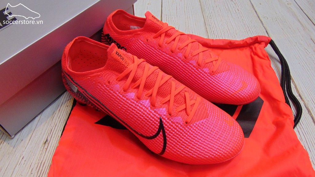 Nike Mercurial Vapor XIII Elite FG- Laser Crimson/ Black AQ4176-606