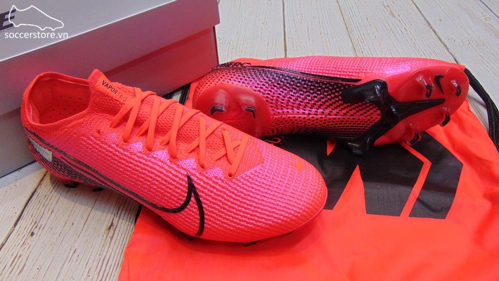Nike Mercurial Vapor XIII Elite FG- Laser Crimson/ Black AQ4176-606