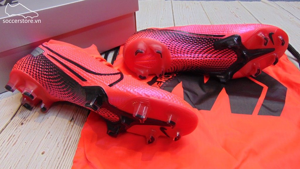 Nike Mercurial Vapor XIII Elite FG- Laser Crimson/ Black AQ4176-606