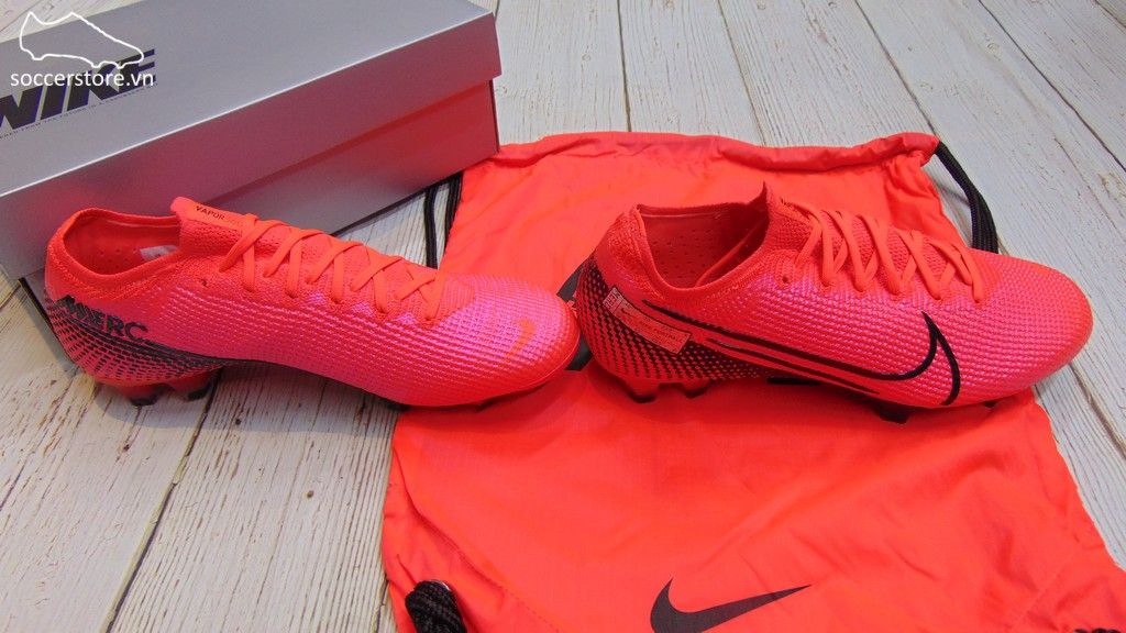 Nike Mercurial Vapor XIII Elite FG- Laser Crimson/ Black AQ4176-606