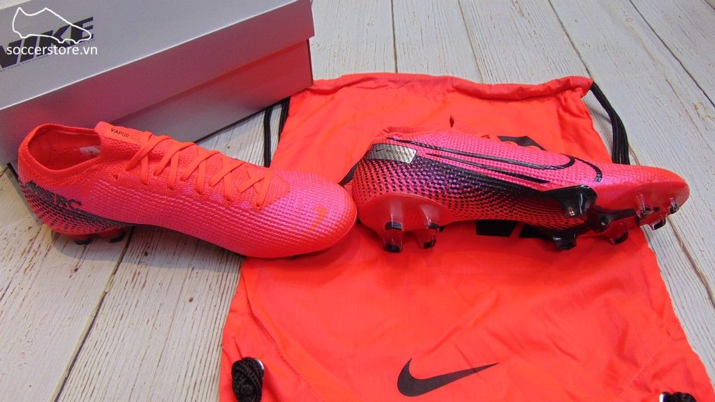 Nike Mercurial Vapor XIII Elite FG- Laser Crimson/ Black AQ4176-606