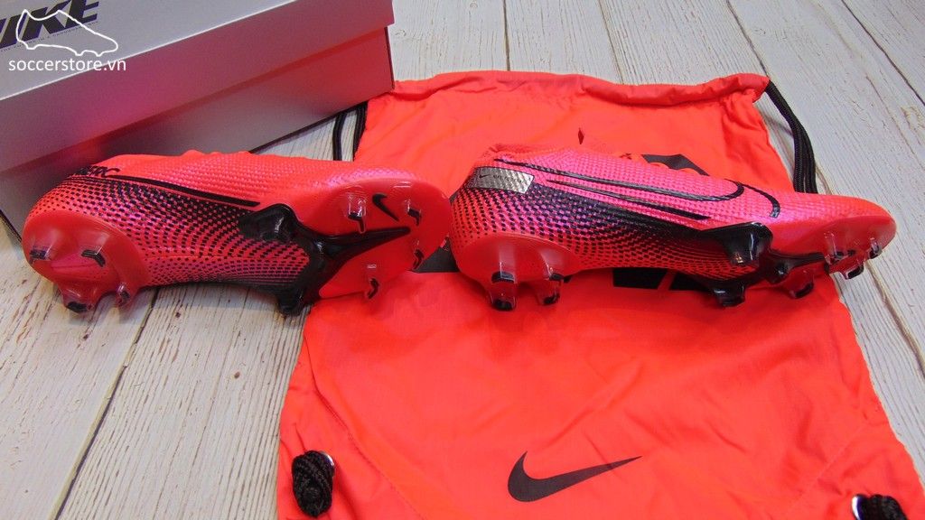 Nike Mercurial Vapor XIII Elite FG- Laser Crimson/ Black AQ4176-606