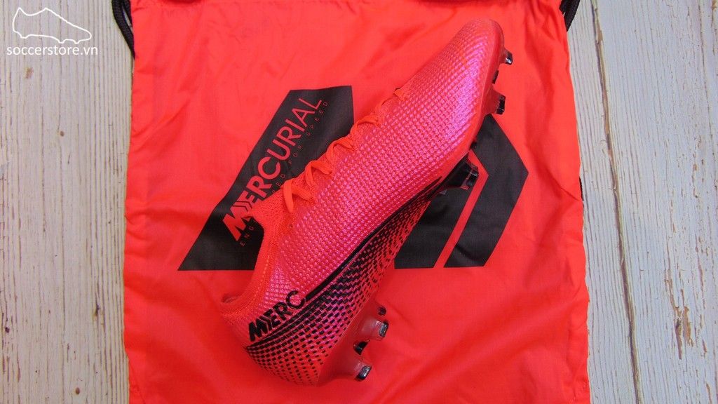 Nike Mercurial Vapor XIII Elite FG- Laser Crimson/ Black AQ4176-606