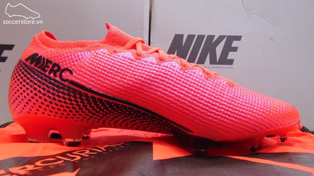Nike Mercurial Vapor XIII Elite FG- Laser Crimson/ Black AQ4176-606