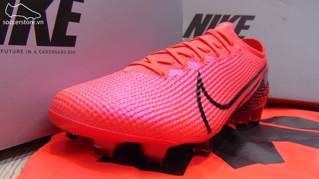Nike Mercurial Vapor XIII Elite FG- Laser Crimson/ Black AQ4176-606