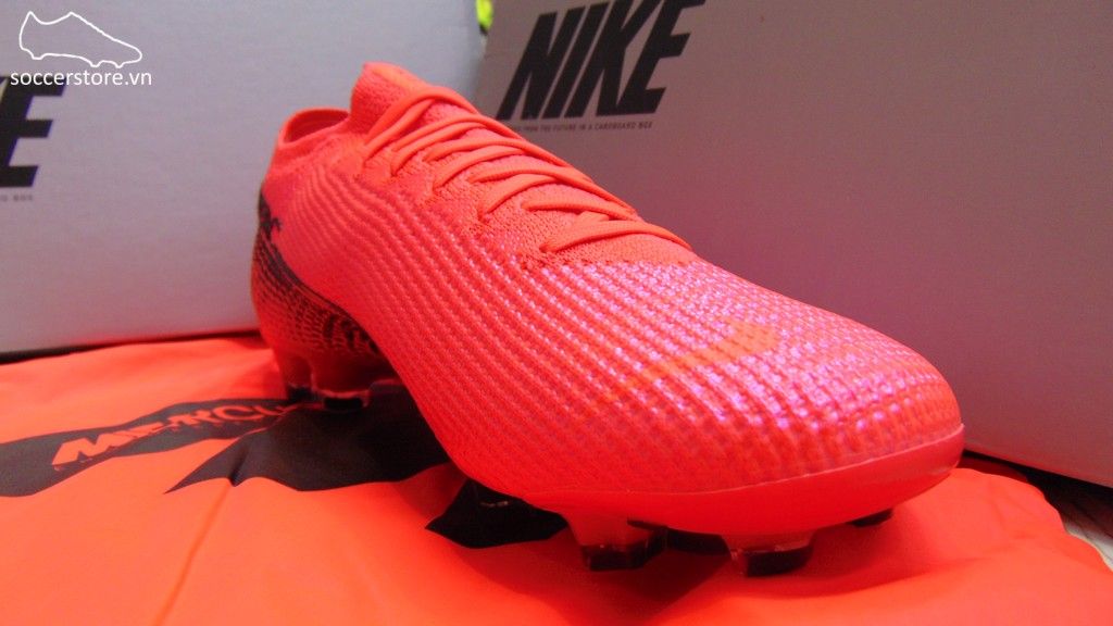Nike Mercurial Vapor XIII Elite FG- Laser Crimson/ Black AQ4176-606