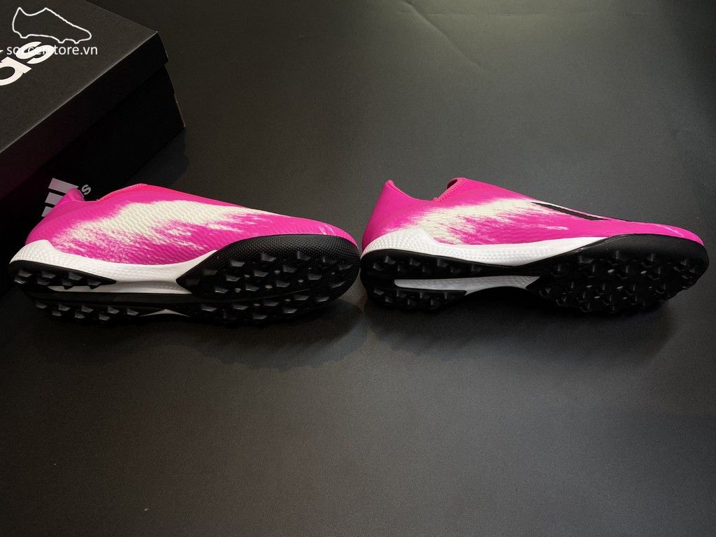 Adidas X 19.3 Laceless TF Uniforia Pack 2020- Shock Pink/ White/ Black EG7175