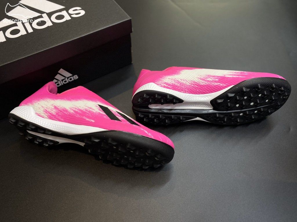 Adidas X 19.3 Laceless TF Uniforia Pack 2020- Shock Pink/ White/ Black EG7175