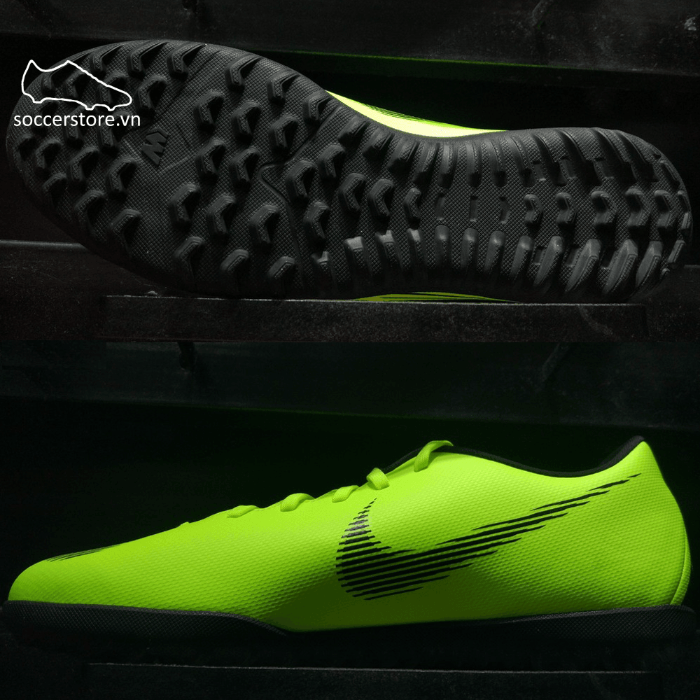 Nike Mercurial Vapor Fury XII Club TF- Volt/ Black AH7386-701
