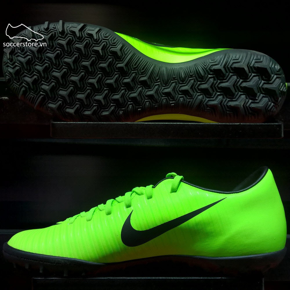 Nike Mercurial Victory VI TF- Electric Green/ Black/ Flash Lime 831968-303