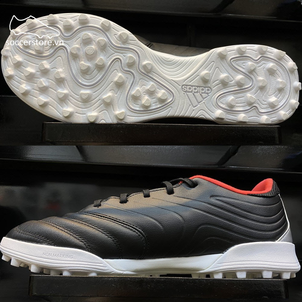 Adidas Copa 19.3 TF- Core Black/ Hi-res Red/ Silver F35506
