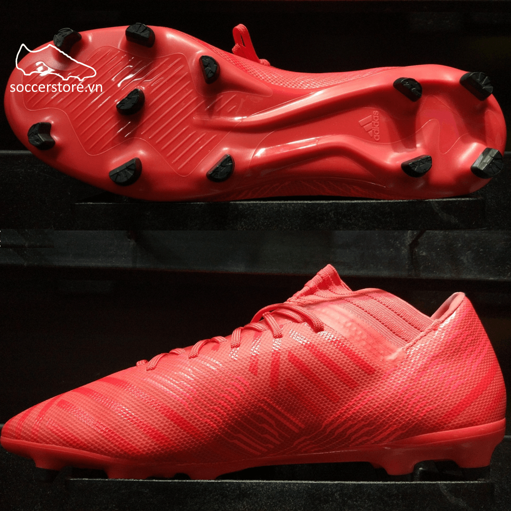 Adidas Nemeziz 17.3 FG- Real Coral/ Red Zest/ Core Black CP8987