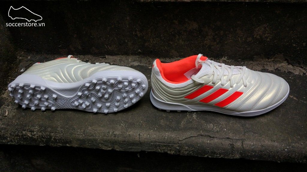 Adidas Copa Tango 19.3 TF BC0558 Off White/ Solar Red/ White
