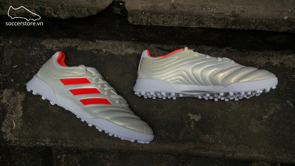 Adidas Copa Tango 19.3 TF BC0558 Off White/ Solar Red/ White