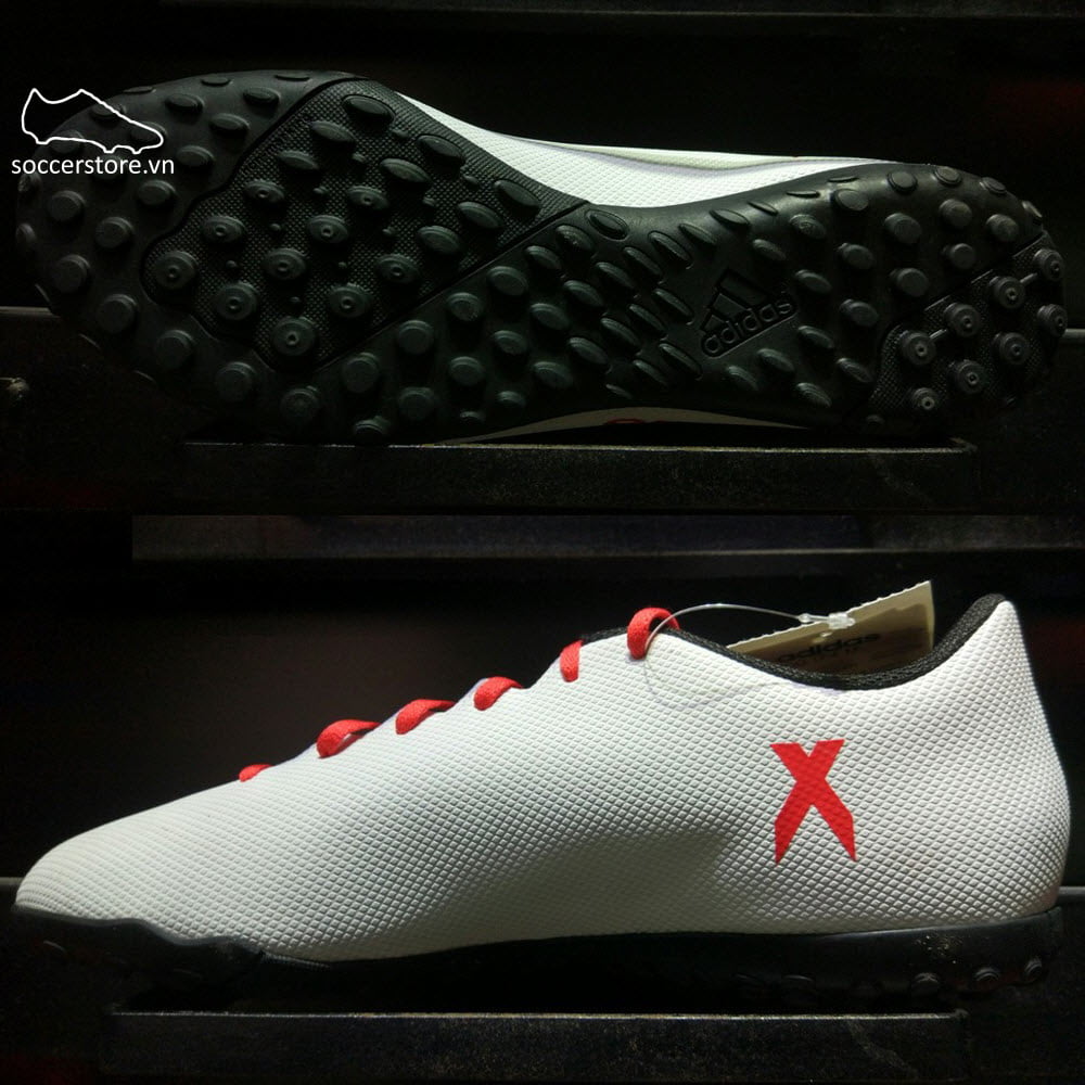 Adidas X Tango 17.4 TF- Grey/ Real Coral/ Core Black CP9147