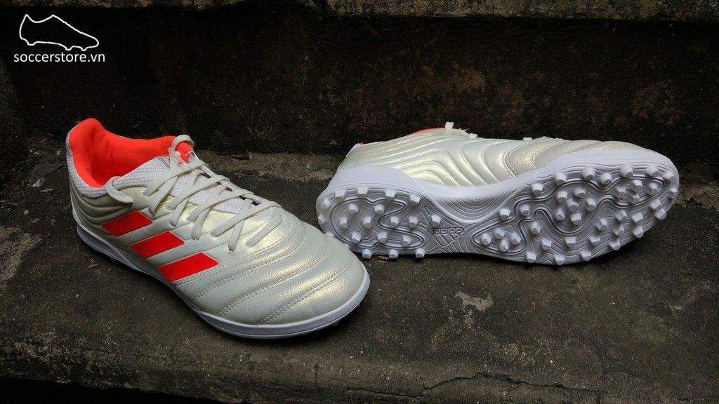 Adidas Copa Tango 19.3 TF BC0558 Off White/ Solar Red/ White