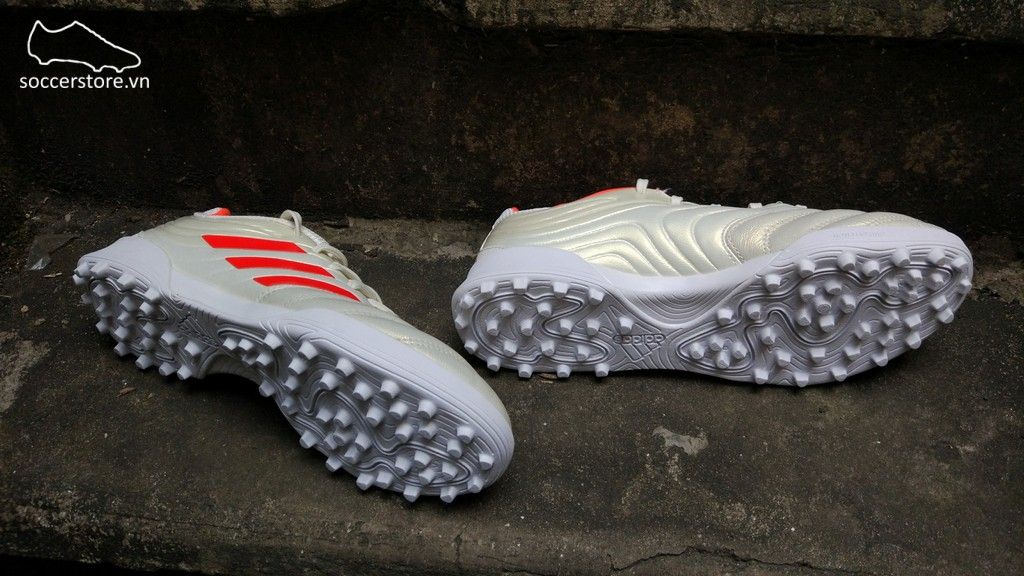 Adidas Copa Tango 19.3 TF BC0558 Off White/ Solar Red/ White