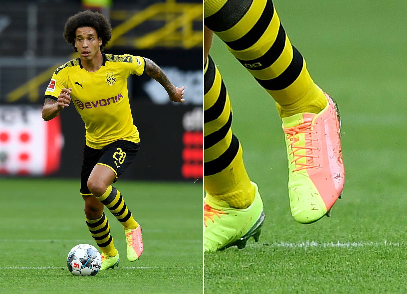 Axel Witsel xở đôi Puma One 20.1 SG Rise pack 2020