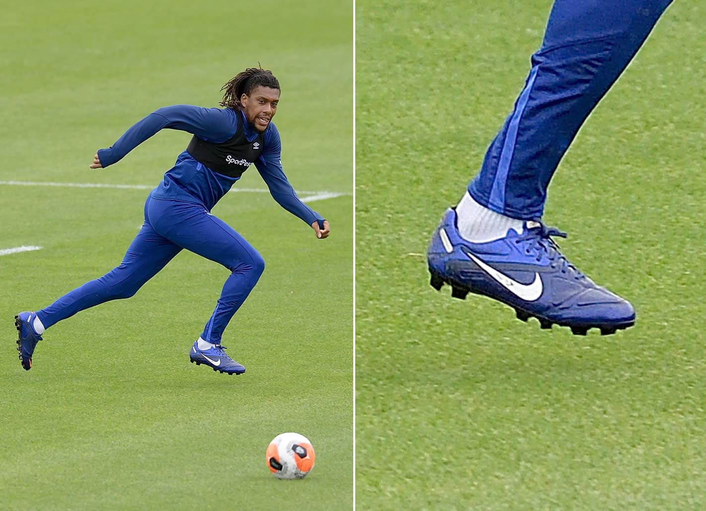 Alex Iwobi lục lọi tủ giày và tìm cảm hứng với Nike CTR360 Maestri II