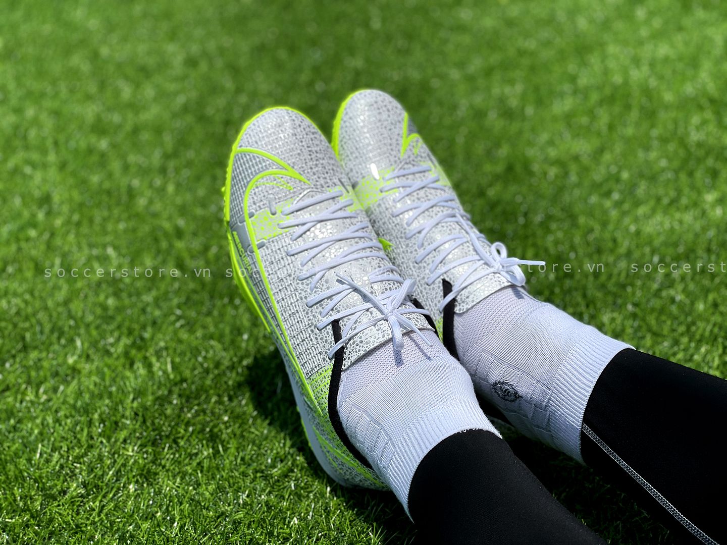 Nike Mercurial Vapor 14 Academy TF Silver Safari CV0978-107