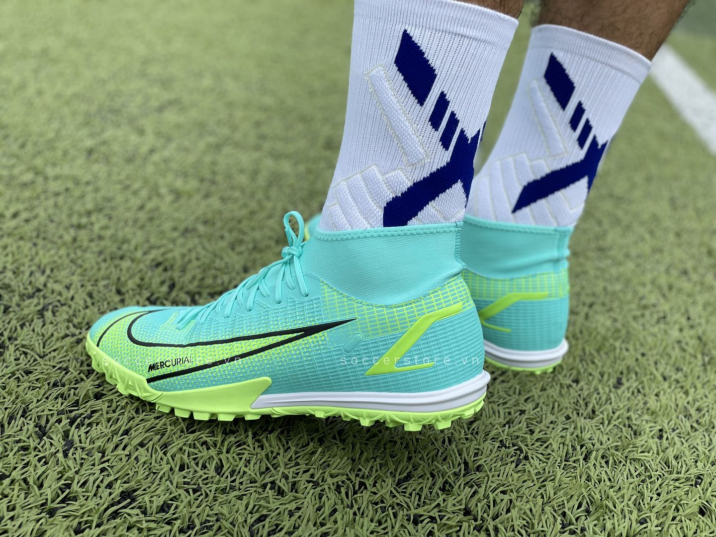 Giày bóng đá Nike Mercurial Superfly 8 Academy TF Impulse pack CV0953-403