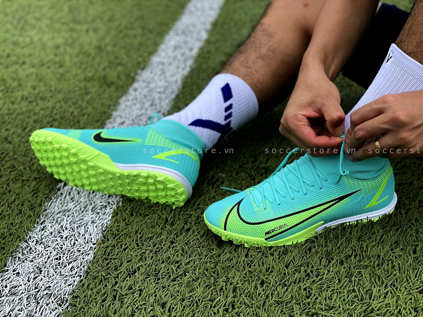 Giày bóng đá Nike Mercurial Superfly 8 Academy TF Impulse pack CV0953-403