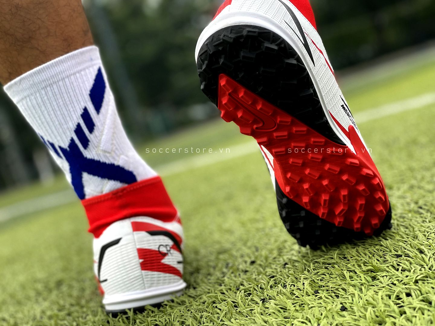 Giày Nike Mercurial Superfly 8 Academy TF CR7 Euro 2020 Spark Positivity DJ4683-600