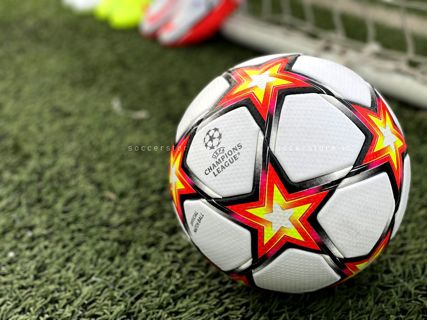 Bóng Adidas Pyrostorm UCL Pro OMB GU0214, bóng Champions League