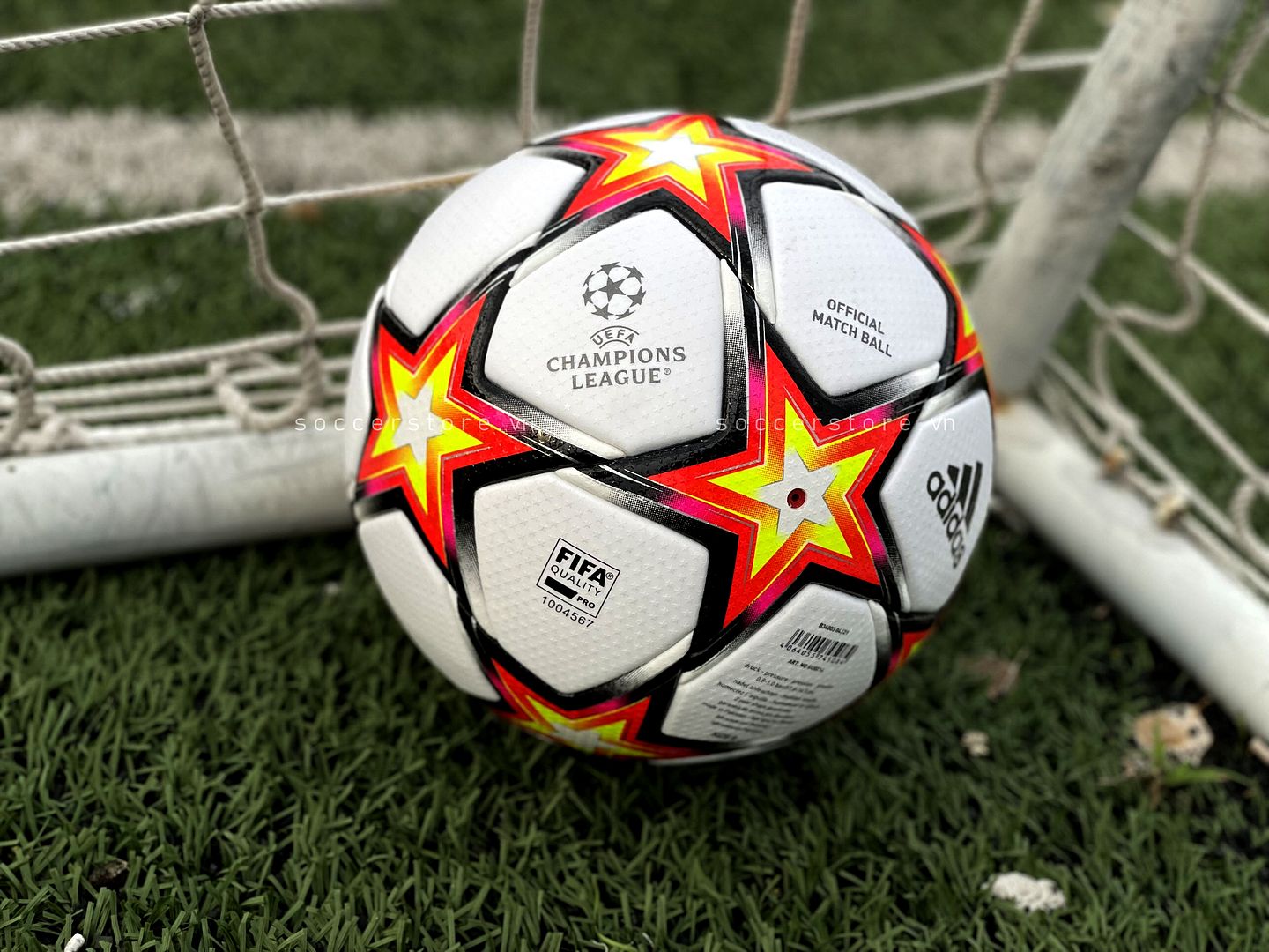 Bóng Adidas Pyrostorm UCL Pro OMB GU0214, bóng Champions League