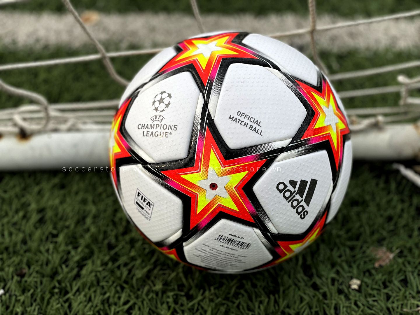 Bóng Adidas Pyrostorm UCL Pro OMB GU0214, bóng Champions League
