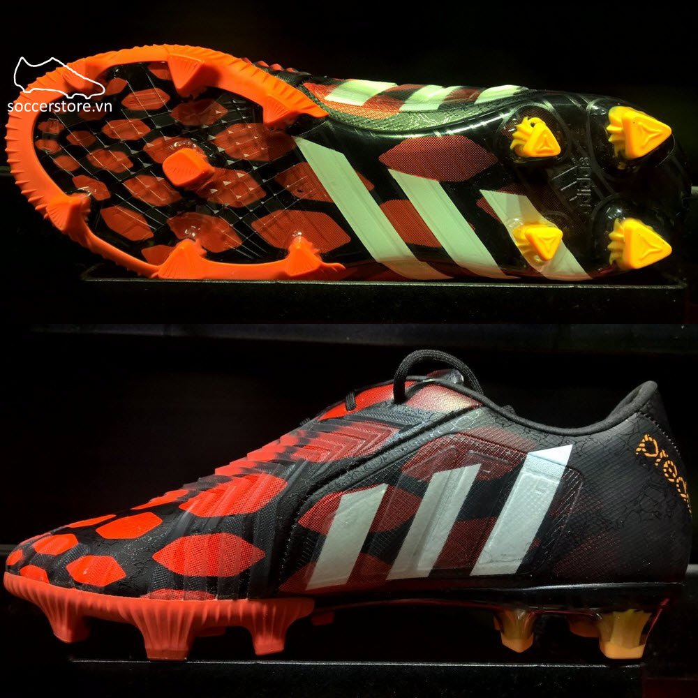 Adidas Predator Instinct FG- Black/ Running White/ Infrared M17643